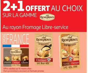Auchan RICHESMONTS Sur la gamme offre