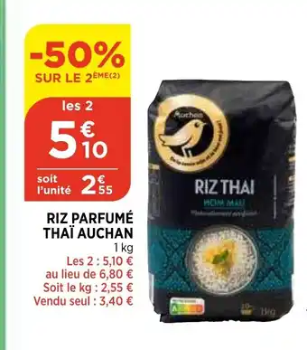 Bi1 Rix Parfumé Thai Auchan offre