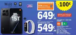 E.Leclerc Pack Xiaomi 15T + Smart Band 9 offre