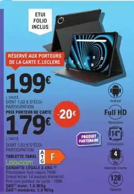 Logicom Tablette TablX