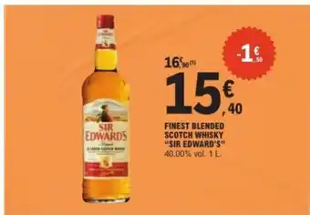 E.Leclerc SIR EDWARD'S offre