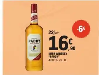 E.Leclerc IRISH WHISKEY PADDY offre
