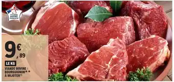 Viande Bovine : Bourguignon