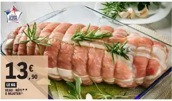 E.Leclerc Veau : rôti offre