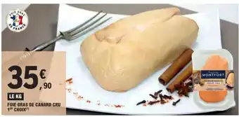 E.Leclerc Foie gras de canard cru 1er choix offre