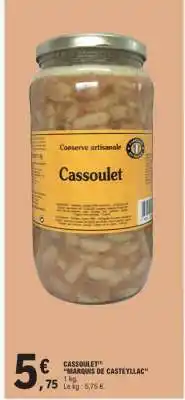 E.Leclerc Cassoulet offre