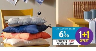 Intermarché Galette De Chaise Domédia offre