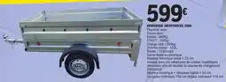 E.Leclerc Remorque inexpensive 2000 offre