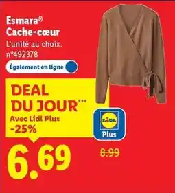 Lidl Lidl - cache-cœur offre