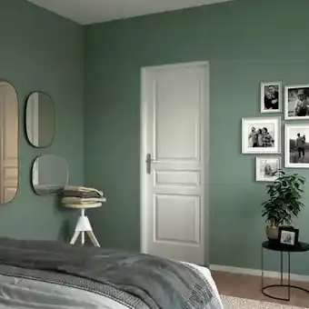 Brico Dépôt Bloc-porte 3 paineaux prépeint ordesa offre