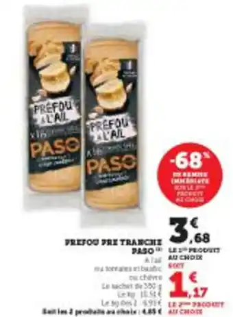 Super U Prefou pre tranche paso offre