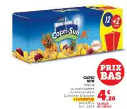 Super U Capri sun offre