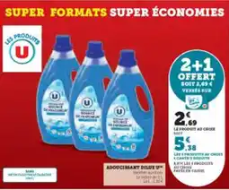 Super U Adoucissant diluz u offre