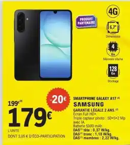E.Leclerc Smartphone Galaxy A17 offre