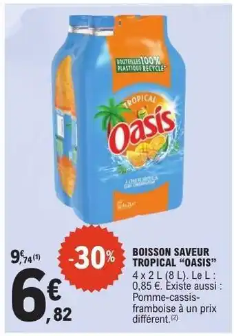 E.Leclerc Boisson Saveur Tropical 'Oasis' offre