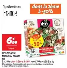 Netto Mix - pizza del gusto mozzarella tomates offre