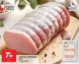 Netto Netto - 2 rôtis filet de porc sans os offre