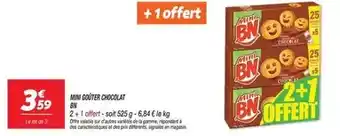 Netto Bn chocolat - mini givotif chocolat offre