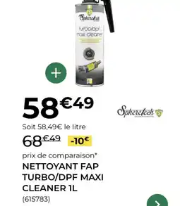 Feu Vert SPHEREKEN Nettoyant fap turbo/dpf maxi cleaner offre