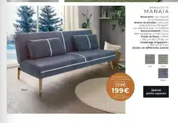 Cocktail Scandinave MANAIA Banquette offre