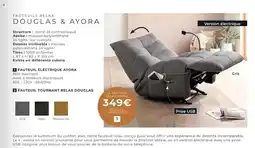 Cocktail Scandinave DOUGLAS & AYORA Fauteuils relax offre