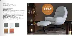 Cocktail Scandinave MUELTON Fauteuil offre