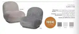 Cocktail Scandinave SMITH Fauteuil offre