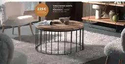 Cocktail Scandinave Table basse kanta offre