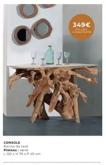 Cocktail Scandinave Console offre