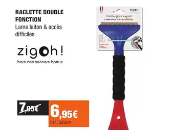 Autobacs Raclette double fonction offre