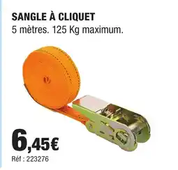 Autobacs Sangle à cliquet offre