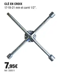 Autobacs Clé en croix offre