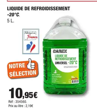 Autobacs Liquide de refroidissement -20°c offre