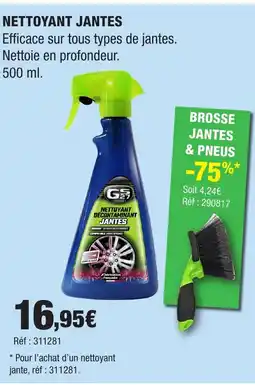 Autobacs Nettoyant jantes offre