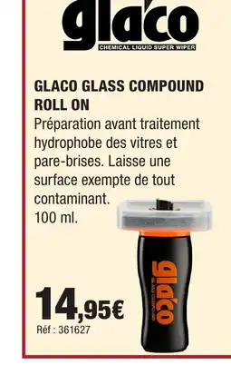 Autobacs GLACO Glass compound roll on offre
