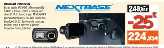 Autobacs NEXTRASE Dashcam dvr522gw offre