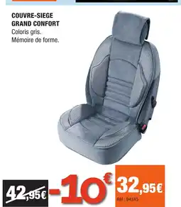 Autobacs Couvre-siege grand confort offre