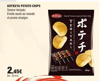 Autobacs Koykeya potato chips offre