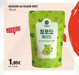 Autobacs Boisson au raisin vert offre