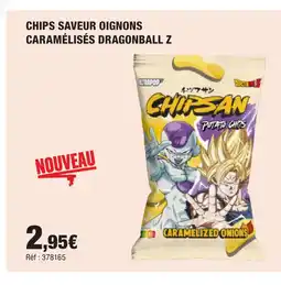 Autobacs Chips saveur oignons caramélisés dragonball z offre