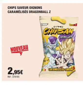 Autobacs Chips saveur oignons caramélisés dragonball z offre