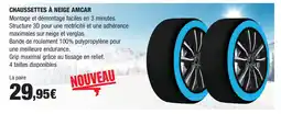 Autobacs Chaussettes à neige amcar offre