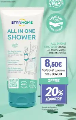 Stanhome ALL IN ONE SHOWER Gel douche visage, corps et cheveux offre