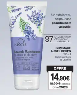 Stanhome Gommage au sel corps offre