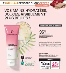 Stanhome Crème mains éclaircissante taches offre