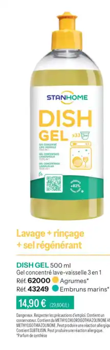 Stanhome Dish gel offre