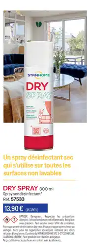 Stanhome Dry spray offre
