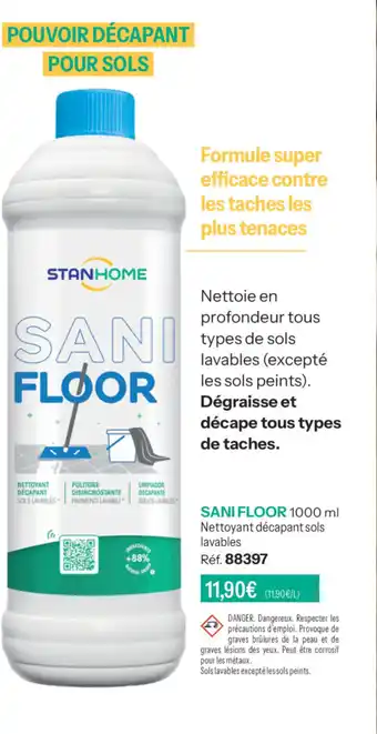 Stanhome Sani floor offre