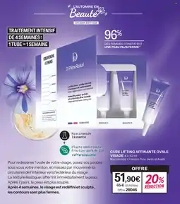 Stanhome Cure lifting affinante ovale visage offre