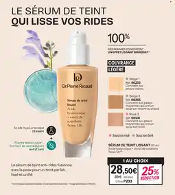 Stanhome Sérum de teint lissant offre